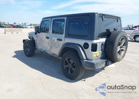 2020 Jeep Wrangler Unlimited Sport Altitude 4X4 z USA, uszkodzony, nr VIN 1C4HJXDN8LW123772